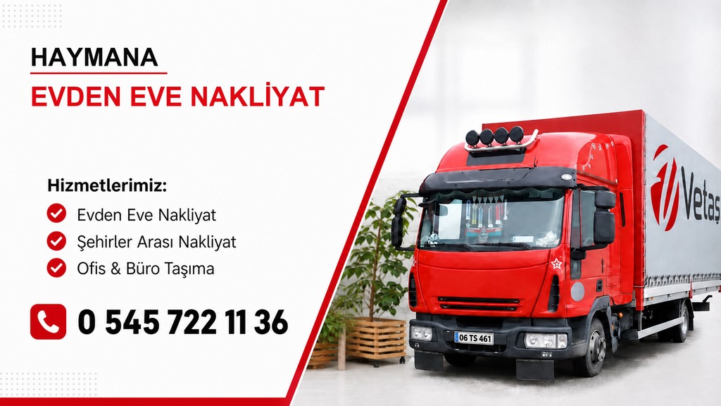Haymana evden eve nakliyat