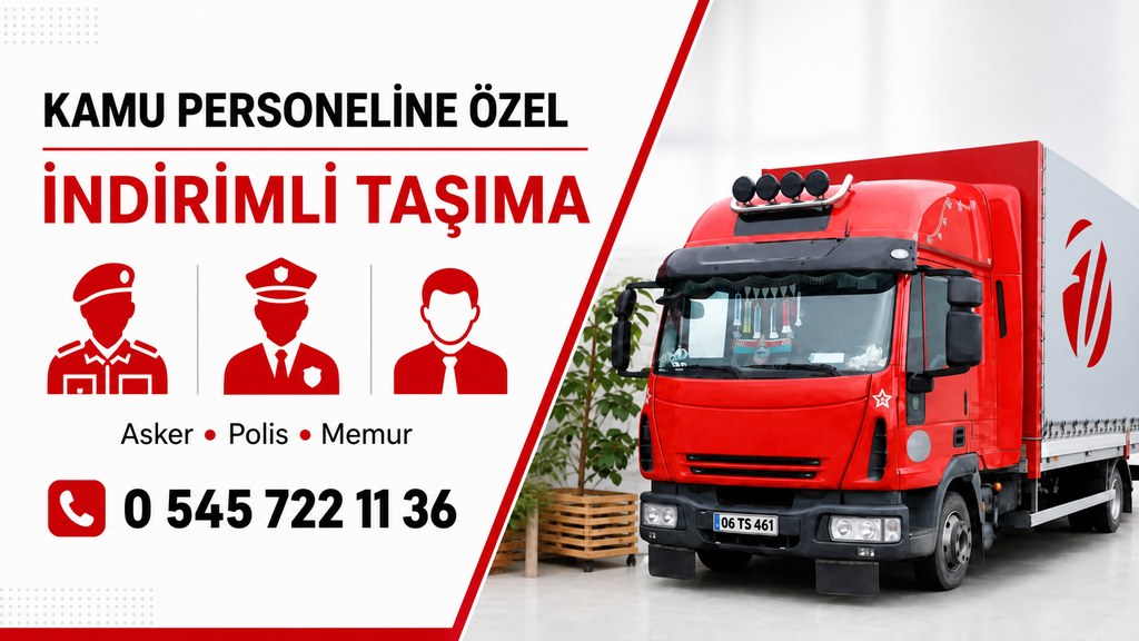 Vetaş Nakliyat’tan Asker, Polis ve Memurlara Özel İndirimli Taşıma Hizmeti